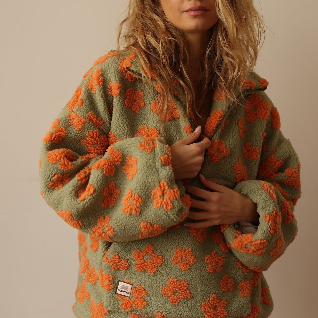 Maya | Blommig jacka