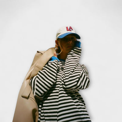 Jessica | Randig oversize-tröja